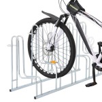 vidaXL Suport pentru 5 biciclete de sine stătător, oțel galvanizat vidaXL Suport pentru 5 biciclete de sine stătător, oțel galvanizat