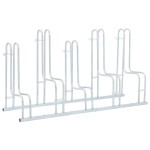 vidaXL Suport pentru 5 biciclete de sine stătător, oțel galvanizat vidaXL Suport pentru 5 biciclete de sine stătător, oțel galvanizat