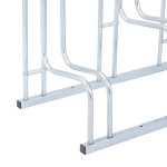 vidaXL Suport pentru 6 biciclete de sine stătător, oțel galvanizat vidaXL Suport pentru 6 biciclete de sine stătător, oțel galvanizat