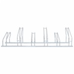 vidaXL Suport pentru 6 biciclete de sine stătător, oțel galvanizat vidaXL Suport pentru 6 biciclete de sine stătător, oțel galvanizat