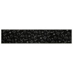 vidaXL Covor de bucătărie lavabil Morning, negru, 60x300 cm, catifea vidaXL Covor de bucătărie lavabil Morning, negru, 60x300 cm, catifea