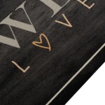 vidaXL Covor de bucătărie lavabil, text Coffee, 60x180 cm, catifea vidaXL Covor de bucătărie lavabil, text Coffee, 60x180 cm, catifea