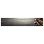 vidaXL Covor de bucătărie lavabil model sticlă vin, 60x300 cm, catifea