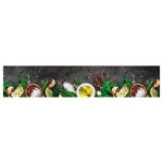 vidaXL Covor de bucătărie lavabil Spices, 60x300 cm, catifea vidaXL Covor de bucătărie lavabil Spices, 60x300 cm, catifea