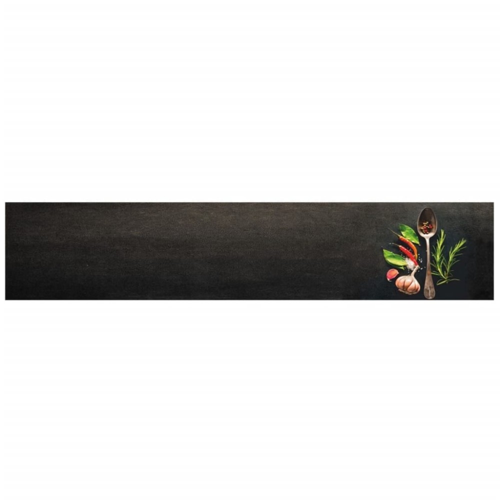 vidaXL Covor de bucătărie lavabil Spices, 60x300 cm, catifea