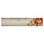 vidaXL Covor de bucătărie lavabil, model roșii, 60x300 cm, catifea vidaXL Covor de bucătărie lavabil, model roșii, 60x300 cm, catifea