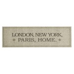 vidaXL Covor de bucătărie lavabil Capital Home, 45x150 cm, catifea vidaXL Covor de bucătărie lavabil Capital Home, 45x150 cm, catifea