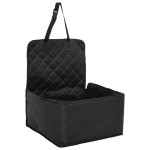 vidaXL Scaun auto pentru câini, negru, 45x45x25/55 cm vidaXL Scaun auto pentru câini, negru, 45x45x25/55 cm