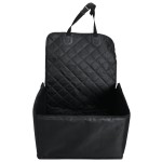 vidaXL Scaun auto pentru câini, negru, 45x45x25/55 cm vidaXL Scaun auto pentru câini, negru, 45x45x25/55 cm