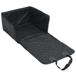 vidaXL Scaun auto pentru câini, negru, 45x45x25/55 cm vidaXL Scaun auto pentru câini, negru, 45x45x25/55 cm