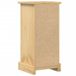 vidaXL Noptieră Corona, 35x32,5x74 cm, lemn masiv de pin vidaXL Noptieră Corona, 35x32,5x74 cm, lemn masiv de pin