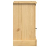 vidaXL Noptieră Corona, 45x35x64 cm, lemn masiv de pin vidaXL Noptieră Corona, 45x35x64 cm, lemn masiv de pin