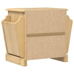 vidaXL Noptieră Corona, 45x35x47,5 cm, lemn masiv de pin vidaXL Noptieră Corona, 45x35x47,5 cm, lemn masiv de pin