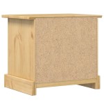 vidaXL Noptieră Corona, 53x39x50 cm, lemn masiv de pin vidaXL Noptieră Corona, 53x39x50 cm, lemn masiv de pin