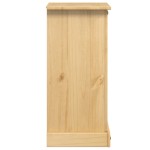 vidaXL Noptieră Corona, 53x39x84 cm, lemn masiv de pin vidaXL Noptieră Corona, 53x39x84 cm, lemn masiv de pin