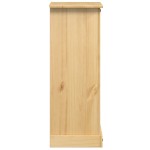 vidaXL Noptieră Corona, 53x39x103 cm, lemn masiv de pin vidaXL Noptieră Corona, 53x39x103 cm, lemn masiv de pin