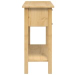 vidaXL Măsuță consolă Corona, 114x34,5x73 cm, lemn masiv de pin vidaXL Măsuță consolă Corona, 114x34,5x73 cm, lemn masiv de pin