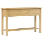 vidaXL Măsuță consolă Corona, 114x34,5x73 cm, lemn masiv de pin vidaXL Măsuță consolă Corona, 114x34,5x73 cm, lemn masiv de pin