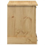 vidaXL Dulap TV „Corona”, 100x40x52 cm, lemn masiv de pin vidaXL Dulap TV „Corona”, 100x40x52 cm, lemn masiv de pin