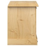 vidaXL Dulap TV „Corona”, 100x45x58 cm, lemn masiv de pin vidaXL Dulap TV „Corona”, 100x45x58 cm, lemn masiv de pin