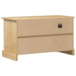vidaXL Dulap TV „Corona”, 100x45x58 cm, lemn masiv de pin vidaXL Dulap TV „Corona”, 100x45x58 cm, lemn masiv de pin