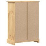 vidaXL Dulap cu sertare „Corona”, 80x43x114 cm, lemn masiv de pin vidaXL Dulap cu sertare „Corona”, 80x43x114 cm, lemn masiv de pin