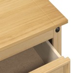 vidaXL Dulap „Corona”, 112x40x75 cm, lemn masiv de pin