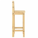 vidaXL Set mobilier de bar, 3 piese, lemn masiv de pin vidaXL Set mobilier de bar, 3 piese, lemn masiv de pin
