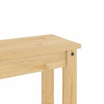 vidaXL Banchetă de bucătărie „Panama”, 105x30x45 cm, lemn masiv pin vidaXL Banchetă de bucătărie „Panama”, 105x30x45 cm, lemn masiv pin