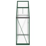 vidaXL Sere cu cadru de bază, verde, 169x58x195 cm, aluminiu