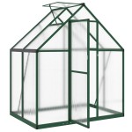 vidaXL Sere cu cadru de bază, verde, 169x114x195 cm, aluminiu vidaXL Sere cu cadru de bază, verde, 169x114x195 cm, aluminiu