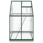 vidaXL Sere cu cadru de bază, verde, 169x114x202 cm, aluminiu