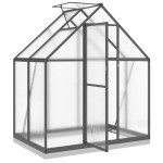 vidaXL Sere cu cadru de bază, antracit, 169x114x202 cm, aluminiu vidaXL Sere cu cadru de bază, antracit, 169x114x202 cm, aluminiu
