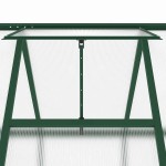 vidaXL Sere cu cadru de bază, verde, 169x169x195 cm, aluminiu
