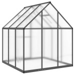 vidaXL Sere cu cadru de bază, antracit, 169x169x195 cm, aluminiu vidaXL Sere cu cadru de bază, antracit, 169x169x195 cm, aluminiu