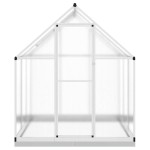 vidaXL Sere cu cadru de bază, argintiu, 169x169x202 cm, aluminiu vidaXL Sere cu cadru de bază, argintiu, 169x169x202 cm, aluminiu