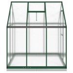 vidaXL Sere cu cadru de bază, verde, 169x169x202 cm, aluminiu