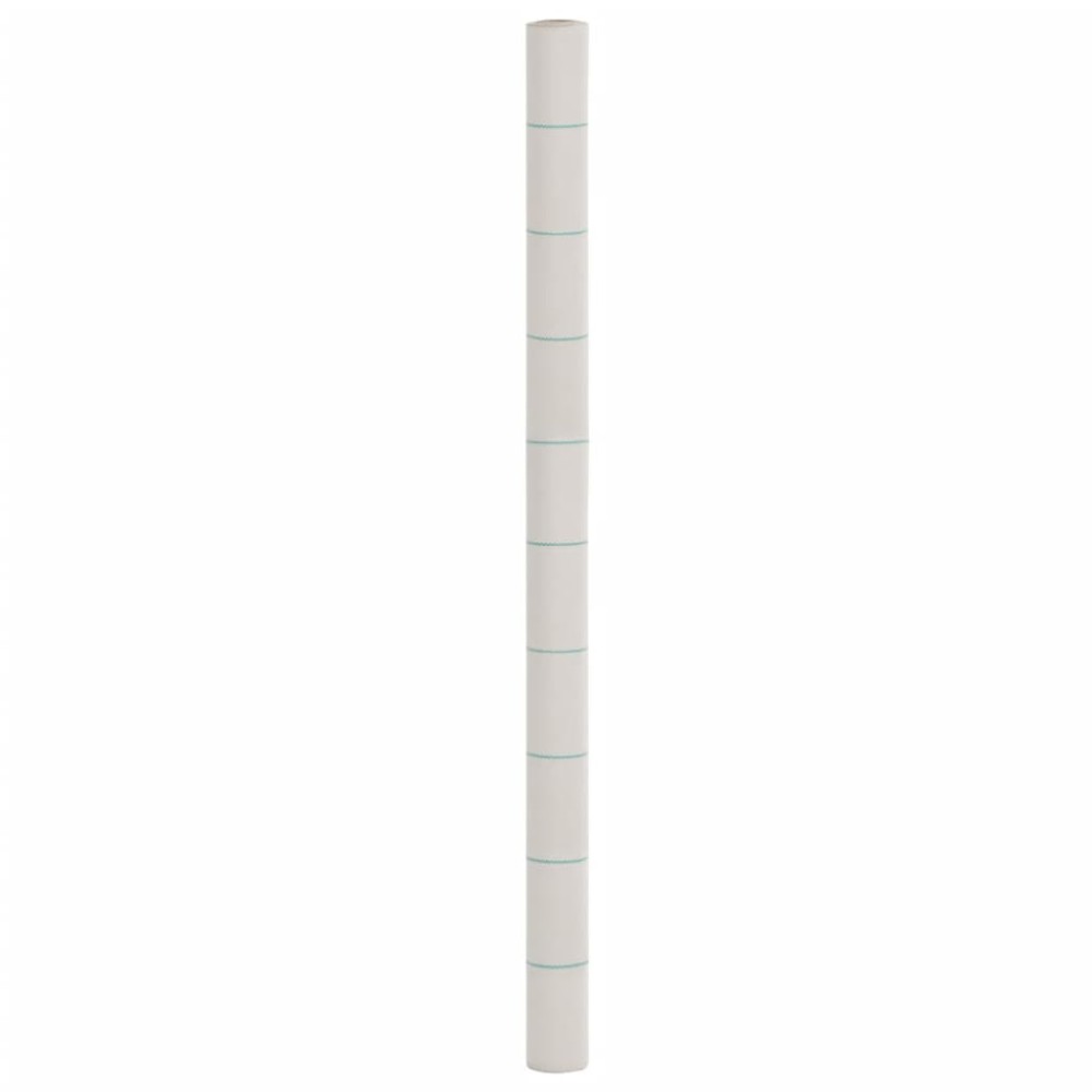 vidaXL Membrană antiburuieni, alb, 2x50 m, PP