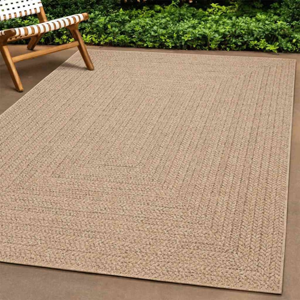 vidaXL Covor ZIZUR aspect iută, 60x110 cm, pentru interior și exterior