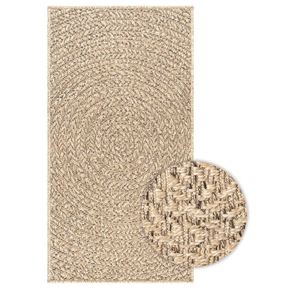 vidaXL Covor ZIZUR aspect iută, 60x110 cm, pentru interior și exterior