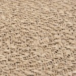 vidaXL Covor ZIZUR aspect iută, 120x120cm, pentru interior și exterior