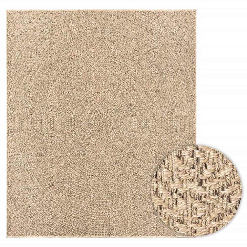 vidaXL Covor ZIZUR aspect iută, 240x340cm, pentru interior și exterior