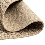 vidaXL Covor ZIZUR aspect iută, Ø 200 cm, pentru interior și exterior vidaXL Covor ZIZUR aspect iută, Ø 200 cm, pentru interior și exterior