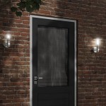 vidaXL Lampă de perete exterior cu senzor, argintiu, oțel inoxidabil vidaXL Lampă de perete exterior cu senzor, argintiu, oțel inoxidabil