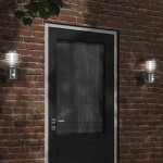 vidaXL Lămpi exterioare de perete cu senzor 2 buc. argintiu, oțel inox vidaXL Lămpi exterioare de perete cu senzor 2 buc. argintiu, oțel inox