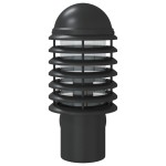 vidaXL Lampă exterioară de perete, negru, oțel inoxidabil vidaXL Lampă exterioară de perete, negru, oțel inoxidabil