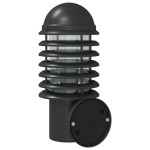 vidaXL Lampă exterioară de perete, negru, oțel inoxidabil vidaXL Lampă exterioară de perete, negru, oțel inoxidabil