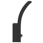 vidaXL Lămpi exterioare de perete cu LED/senzor 2 buc. negru aluminiu vidaXL Lămpi exterioare de perete cu LED/senzor 2 buc. negru aluminiu