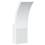 vidaXL Lămpi exterioare de perete cu LED 2 buc. alb, aluminiu turnat