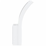 vidaXL Lămpi exterioare de perete cu LED 2 buc. alb, aluminiu turnat